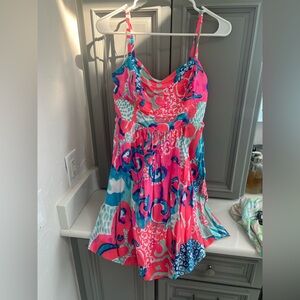 Lilly Pulitzer Pink Multi-Colored Dress